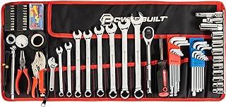 Powerbuilt 100-Piece Motorcycle Tool Kit with Roll Pouch